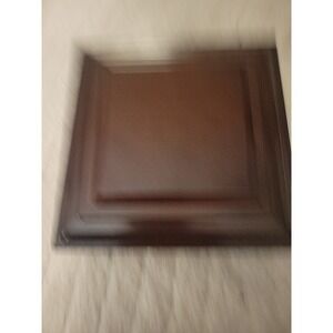 Rare Find!  Vintage Bombay Company Wood Box w/Hinged Inlaid Wood detail Numbered